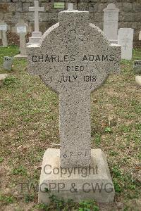 Hong Kong Cemetery - Adams, Charles
